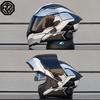 Motorradhelme Doppelvisier Modularer Klapphelm DOT-geprüft Integralhelm Motorrad-Rennhelm Klapphelm für Motorrad