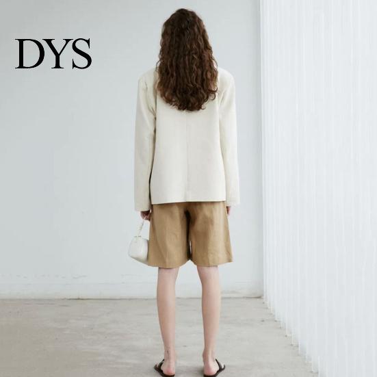 Female Suit Coat Women Collarless Long Sleeve Open Front Jacket Lightweight Solid Color Loose Fit Business Cardigan Office Formal