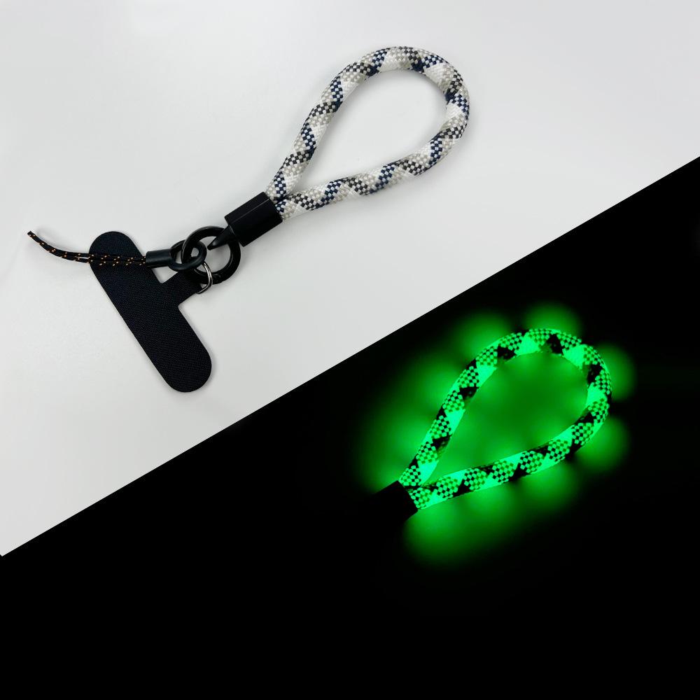 Luminous Mini Phone Lanyard with Multifunctional Camera Safety Rope & Keychain Clip