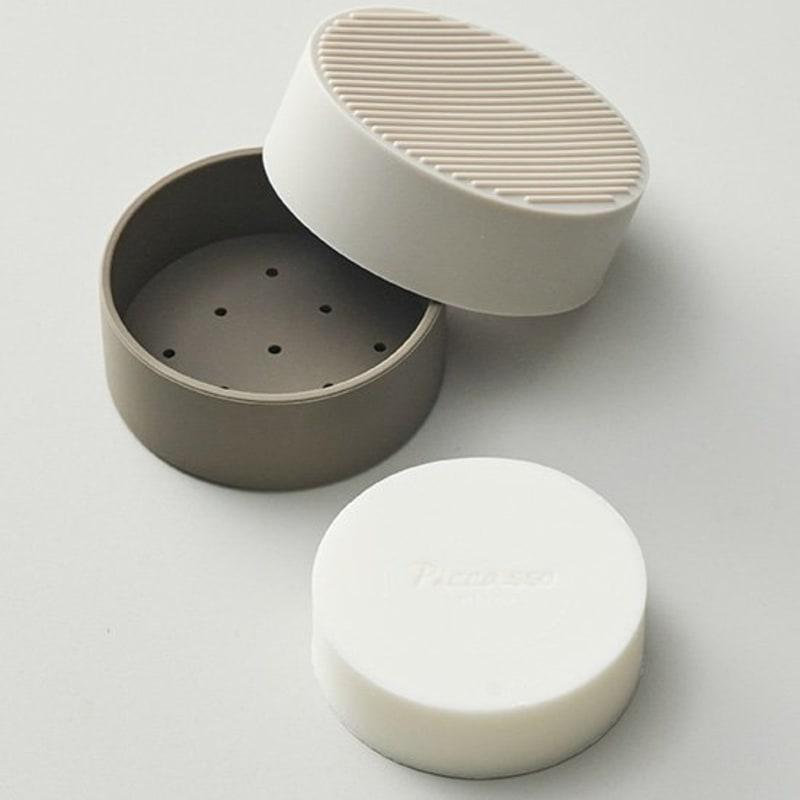 

[Пикассо] Мыло для очистки кистей 100г + Мыльница