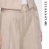 ELLASSAY Women's Breathable Elastic Wide-Leg Pants