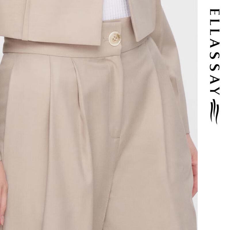 ELLASSAY Women's Breathable Elastic Wide-Leg Pants