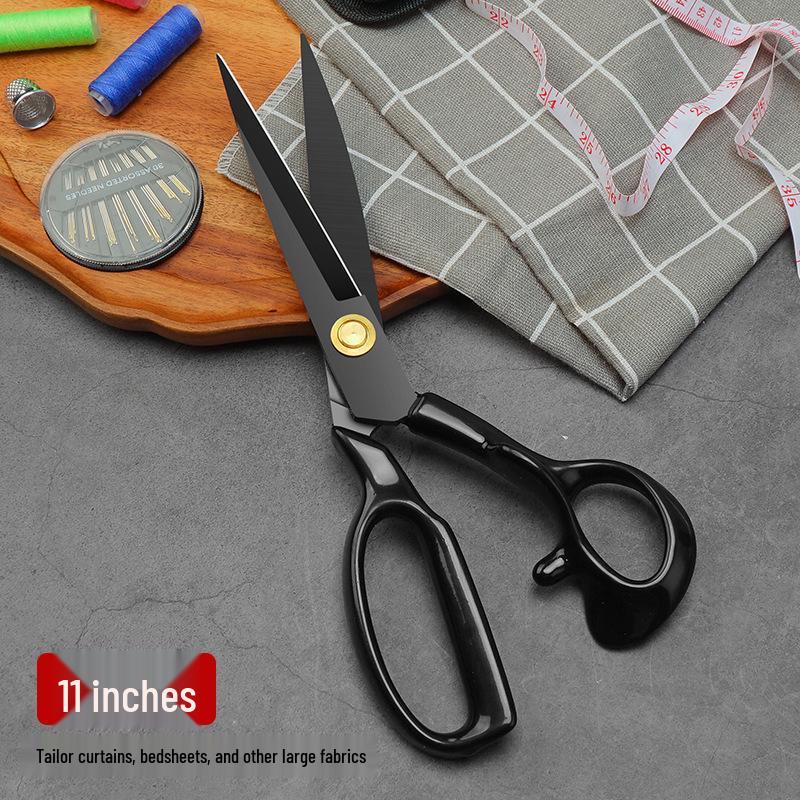 Manganese Steel Forged Tailor Scissors: 8-12 Inch Cloth Cutting