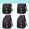 And Student Versatile Travel Backpack With Contrast Stripes For Leisure Use