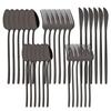 30Pcs/Set Stainless Steel Dinner Mirror Gold Dinnerware Set Knife Dessert Fork Spoon Cutlery Set Kitchen Flatware Silverware Set