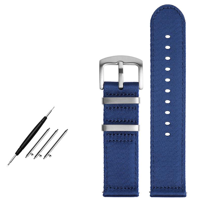 Nylonový řemínek k hodinkám 20 mm 22 mm pro Samsung Galaxy watch Active 2 řemínek 44 mm Huawei GT/2/Pro Galaxy watch 4/Classic 45/40 mm/46 mm pásek