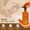 Dr.Ortho Rose & Oud Body Massage Oil 250ml Pack of 1 | Relaxing Aromatic Oil for Muscles & Skin