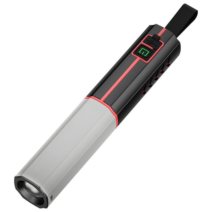 Ultra Bright LED Flashlights Rechargeable Torch Tactical Zoom Aluminum Alloy Flashlight Outdoor Camping Fishing Hanging Lantern