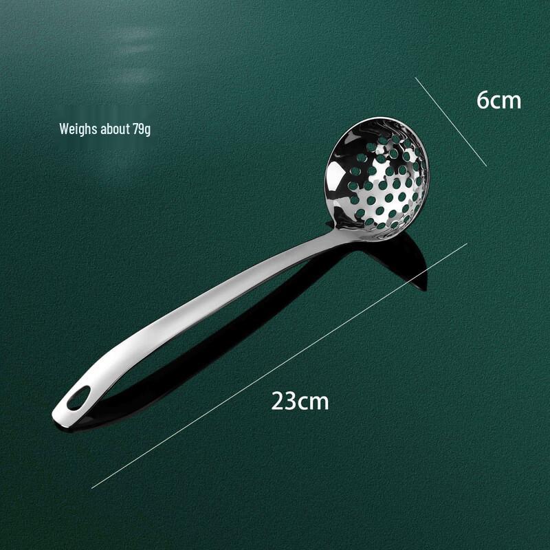 Huazao Baijia DU 316 Stainless Steel Slotted Spoon