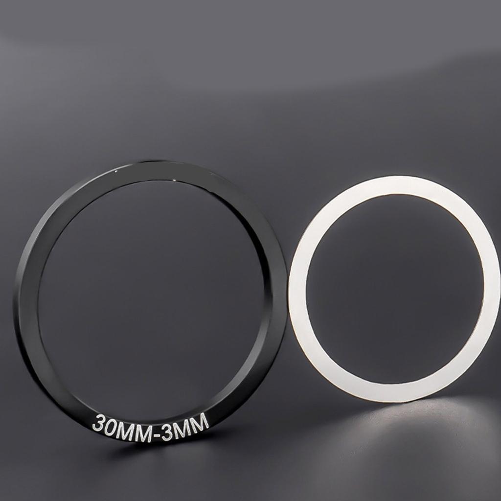 6lots Good Quality Aluminum Bottom Brackets Spacers Bicycles Cranks Washers for Enhancing Cycling Performances