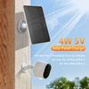 4W/6W 5V Solar Battery Charger IP65 Weatherproof W/ 9.8ft Charging Cable for Arlo Pro 5S/4/3 Floodlight Security Camera
