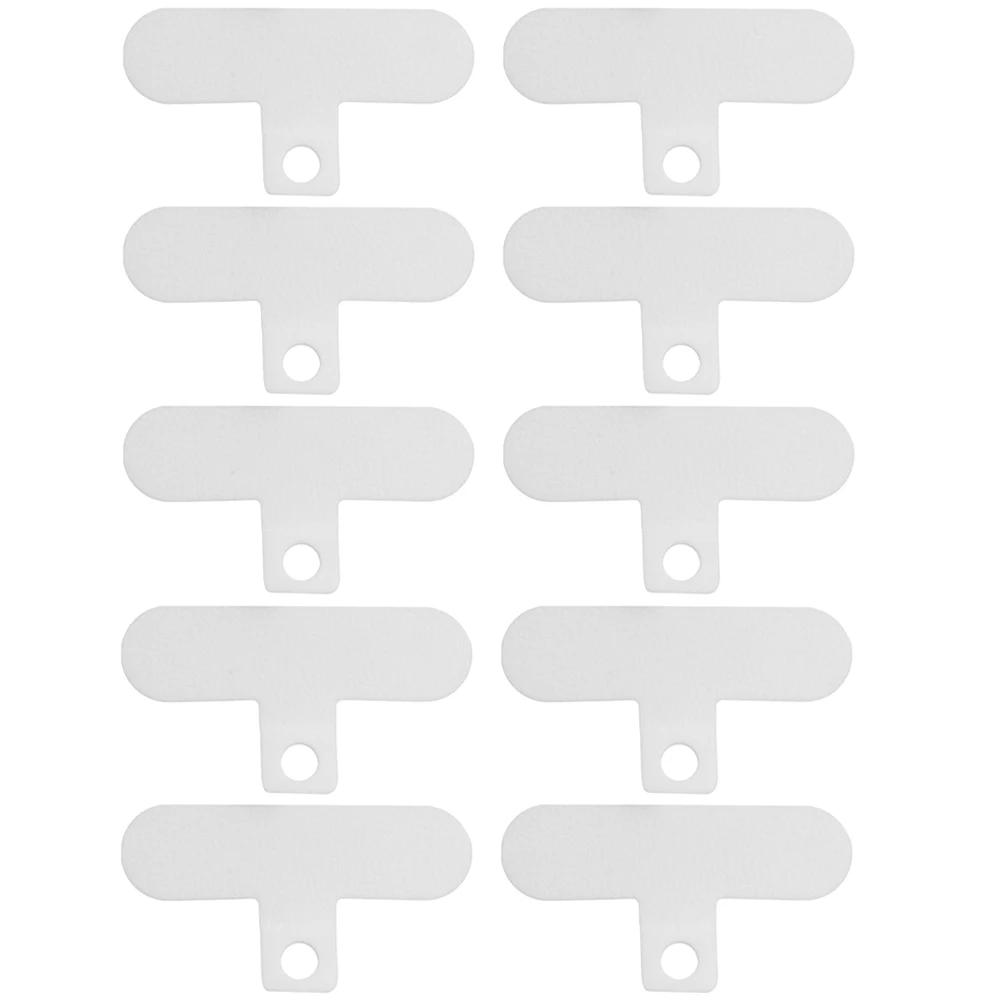 1-10PCS Sturdy TPU Cellphone Lanyard Gasket Pads Universal Flexible Phone Replacement Part Hanging Strap Patches Cord Clip