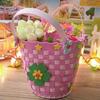 DIY Cute Flower Handmade Craft Kids Children Creative Toy Braided Storage Basket
