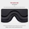 3D Light Blocking Eye Mask - Ice Silk, Pressure-Free for Office, Nap, Travel, Men & Women