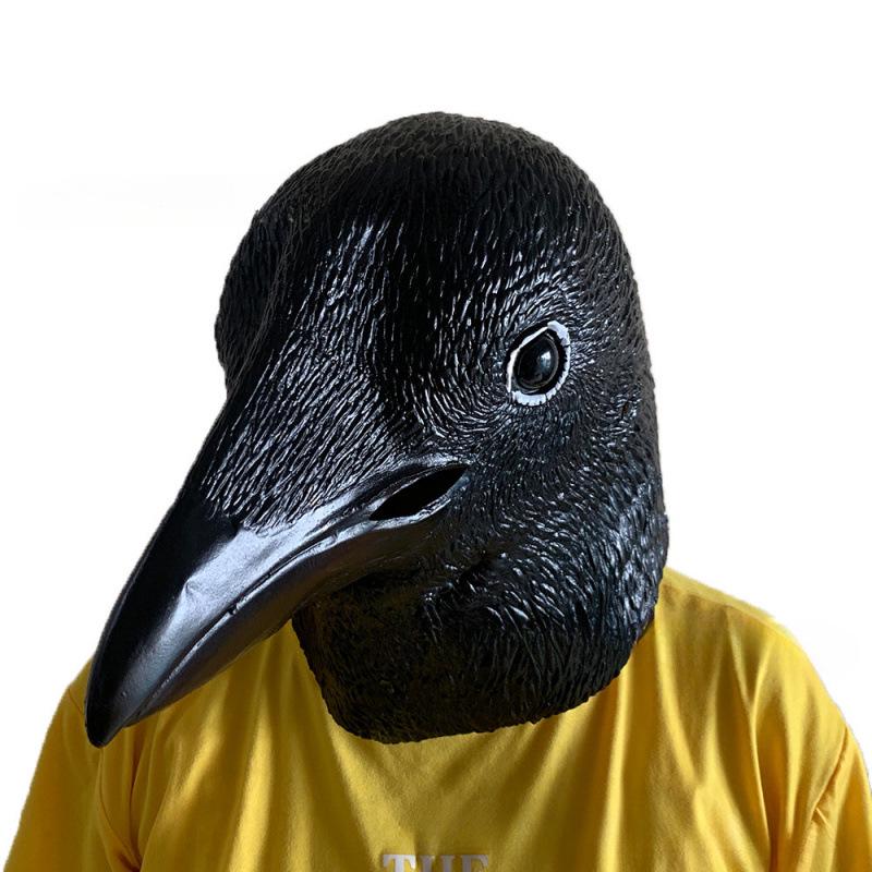 Animal Masks: Eagle, Rooster, Pig, Rabbit, Horse, Elephant, Crow, Tiger, Dinosaur, Pigeon, Wolf Headgear