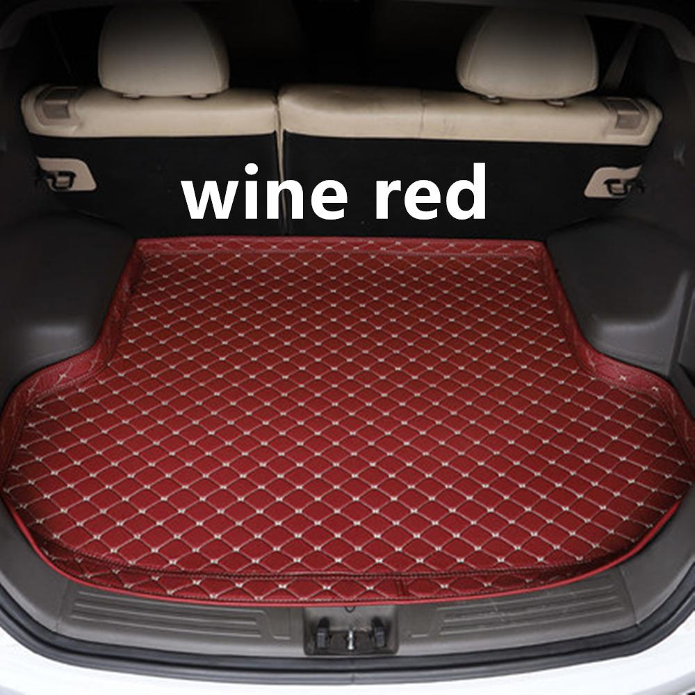 Professional High Side Car Trunk Mat Tail Liner Rear Cargo Pad WaterProof For Porsche Macan Cayenne