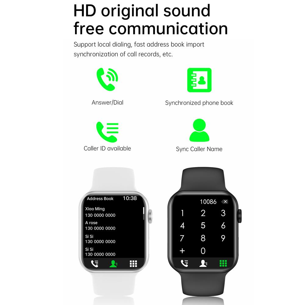 S7 Pro Original S7 Max Smartwatch Bt Anruf Kabelloses Laden Nfc Armbanduhr Damen Herren Smartwatch Pk Iwo 14 W27 Dt7 Iwo8 Serie 7