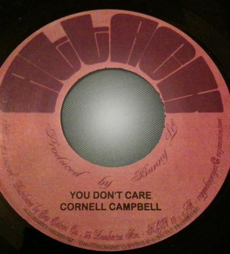 

7inch Record CORNELL CAMPBELL JACKIE MITTOO You Dont Care Midnight Special NONE Attack Jamaica Reggae Ska Dub Used