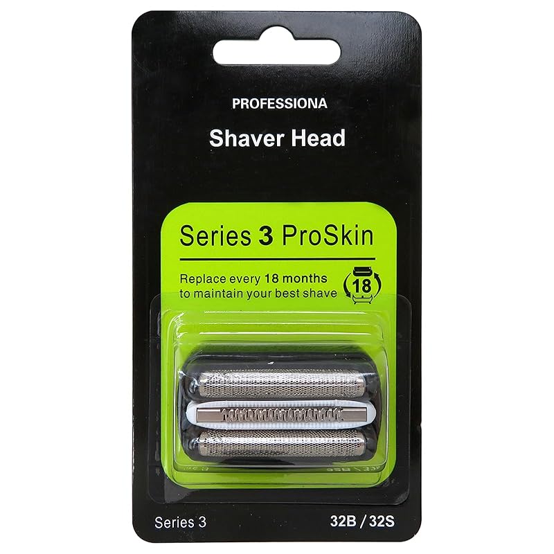 Updated New Version 73S 7020s, 7025s, 7085cc, 7027cs Electric Shaver Head w/Sealed Packaging for Br aun Series 5 Electric Compatible with All Updated