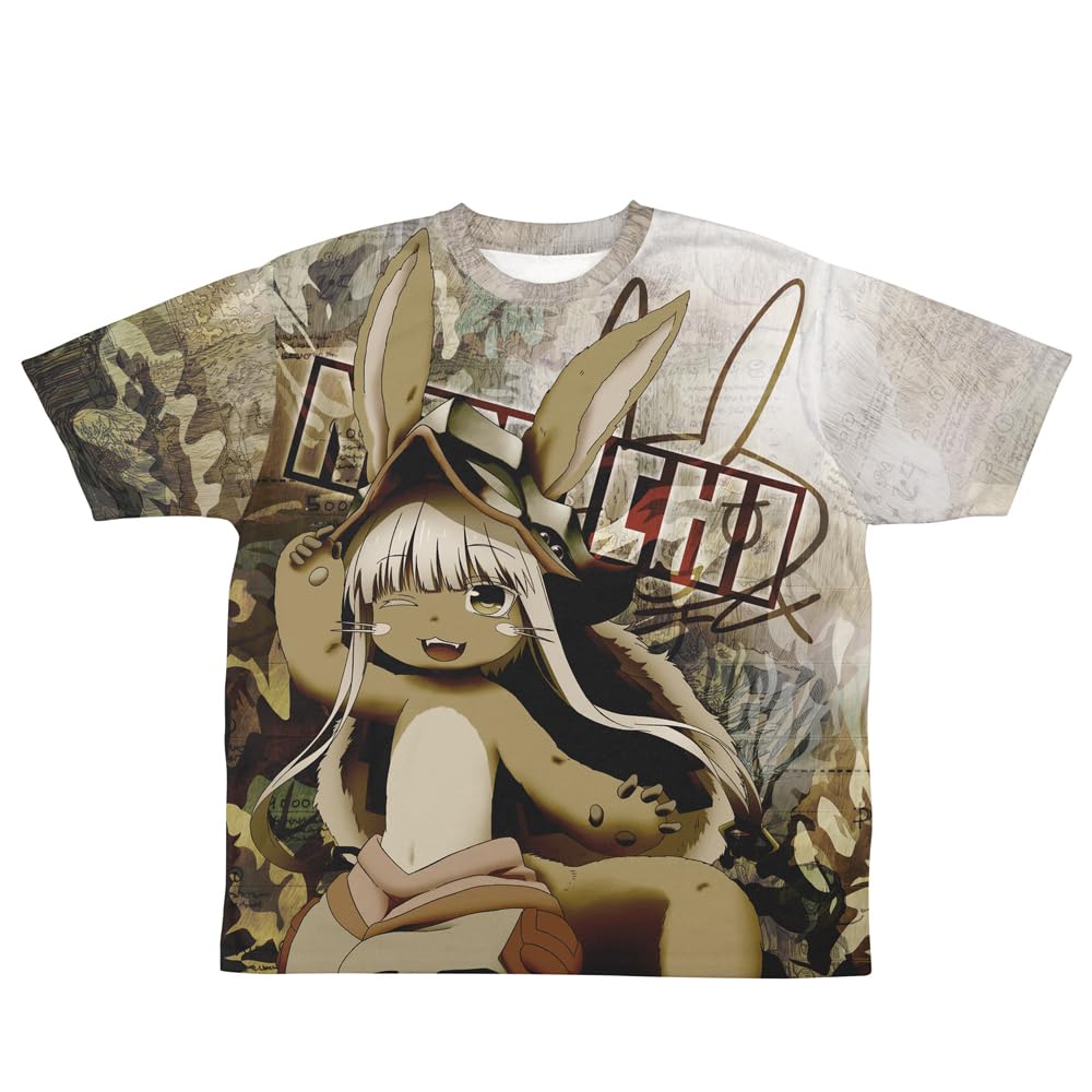 

[Официально] Cospa Made in Abyss Golden Land of Retsuichi Оригинальная иллюстрация Nanachi Двусторонняя футболка с полной графикой, размер L