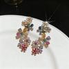 Elegant Floral Stud Earrings for Women Dainty Colourful Flower Design Perfect Gift for Birthdays Anniversaries Special Occasions