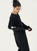 INTEREST Shinning Print Top_Black