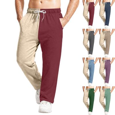 Herren Lässige Sweatpants mit entspannter Passform, Stretchbund und Kordelzug, Yogahose