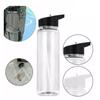 Water Bottle With Straw Bpa Free Leakproof Sport Portable Drinks Mug Cup Travel