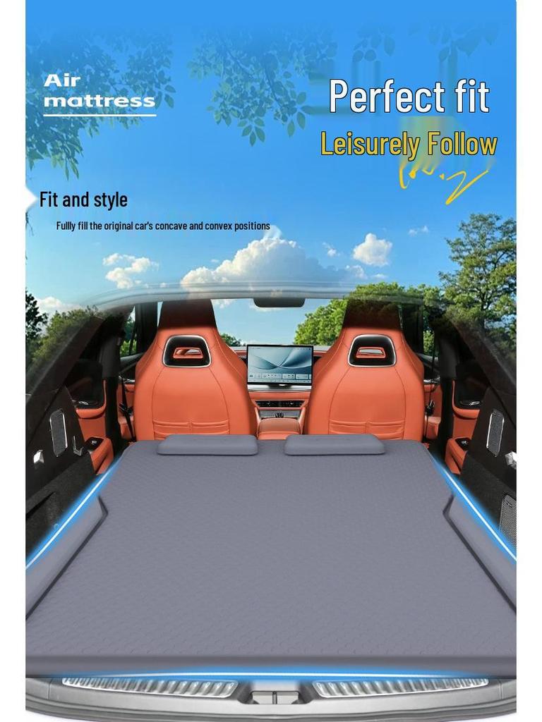 BYD Sea Lion 07 EV Mattress: Inflatable Car Bed for Comfortable Sleeping In Trunk.