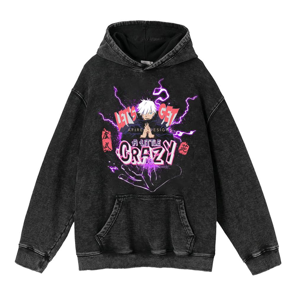 Autumn And Winter Washed Retro Hoodie Riman Retro Sweater