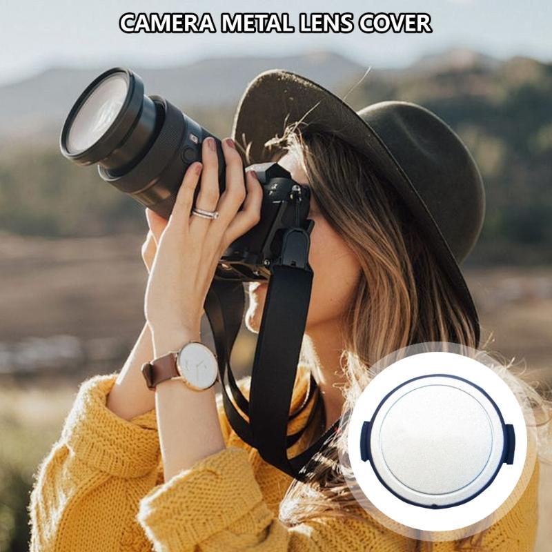 Aluminum 46mm Camera Lens Caps Precisions Integrated Pressing Designs Metal Lens Covers Simple Installs for G45 G28 G35