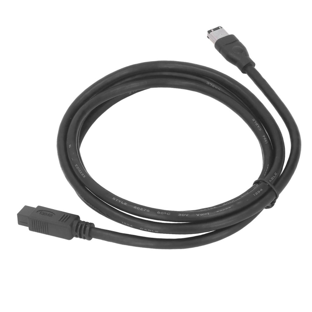 IEEE1394 Firewire DV Cable 800Mbps 9 Pin To 6 Pin Male To Male Firewire DV Cable for Camcorder Digital Camera Printer