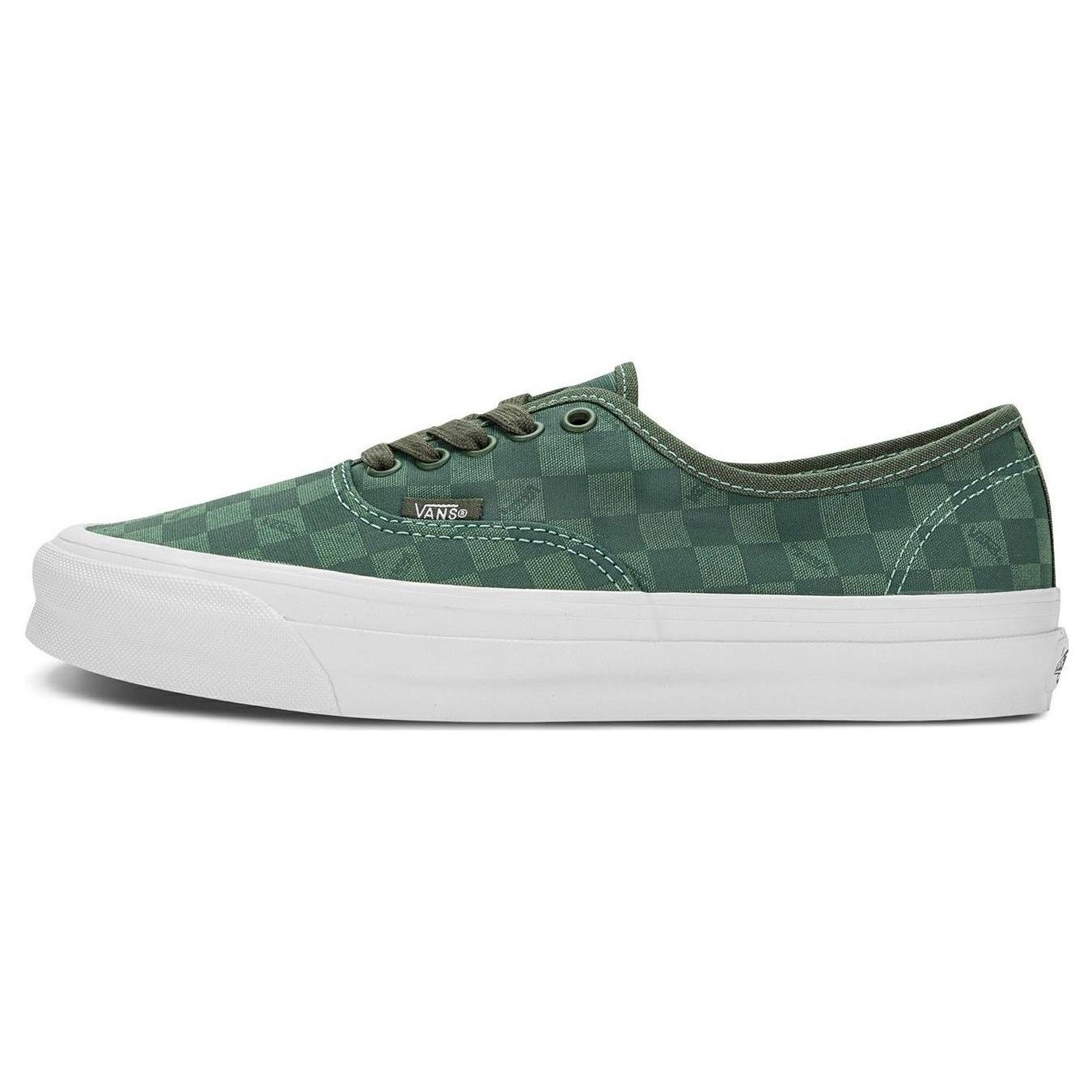 Vans OG Authentic LX Checkerboard Olive Men s VN0A4BV9OLV EU 36.5