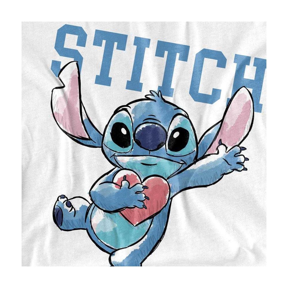 Lilo & Stitch Womens/Ladies Hearts T-Shirt