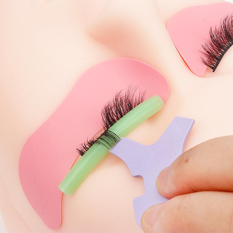 11pcs New Reuseable Eyelash Extension Makeup Brush Y Shaped Lash Lifting Microbrush Eyelashes Curler Applicator Comb Beauty Tool