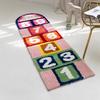 Arabic Numeral Tufted Rug Fun Cartoon Game Carpet Bedroom Bedside Rugs Sofa Decorative Cushion Children's Toy Floor Mat