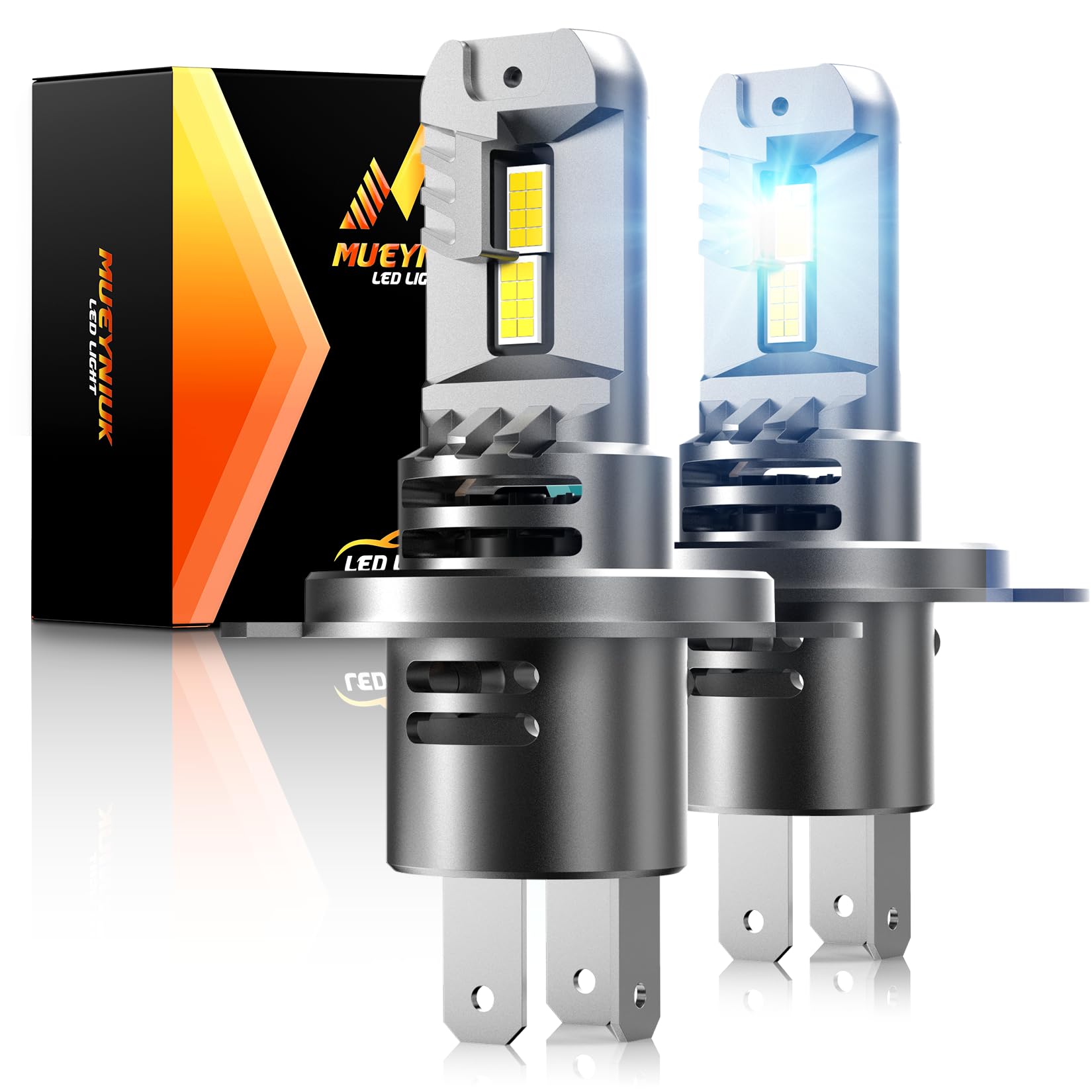 

LED Headlight, Compatible with Vehicle Inspection, LED Bulb, LED Light, Explosive Light, Equipped with белый