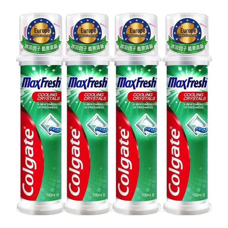 Colgate Cool & Refreshing Whitening Toothpaste Pump Dispenser
