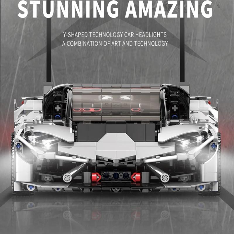 Technical Super 1:14 Sports Car Terzo Sian Building Blocks City Speed Famous Vehicle Bricks Assemble Toys Kid Gift