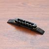 Guitar Roller Saddle Bridge Replacement Part with Rosewood Base