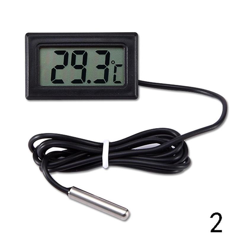 FY-10 FY-11 Mini LCD Digital Thermometer Aquarium Car Water Bath Temperature Tester Detector Monitor Embedded Temperature