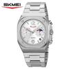 SKMEI New Design Quartz Wristwatches Men Golden Stainless Steel Watch Date Functions Luxury Clock Man