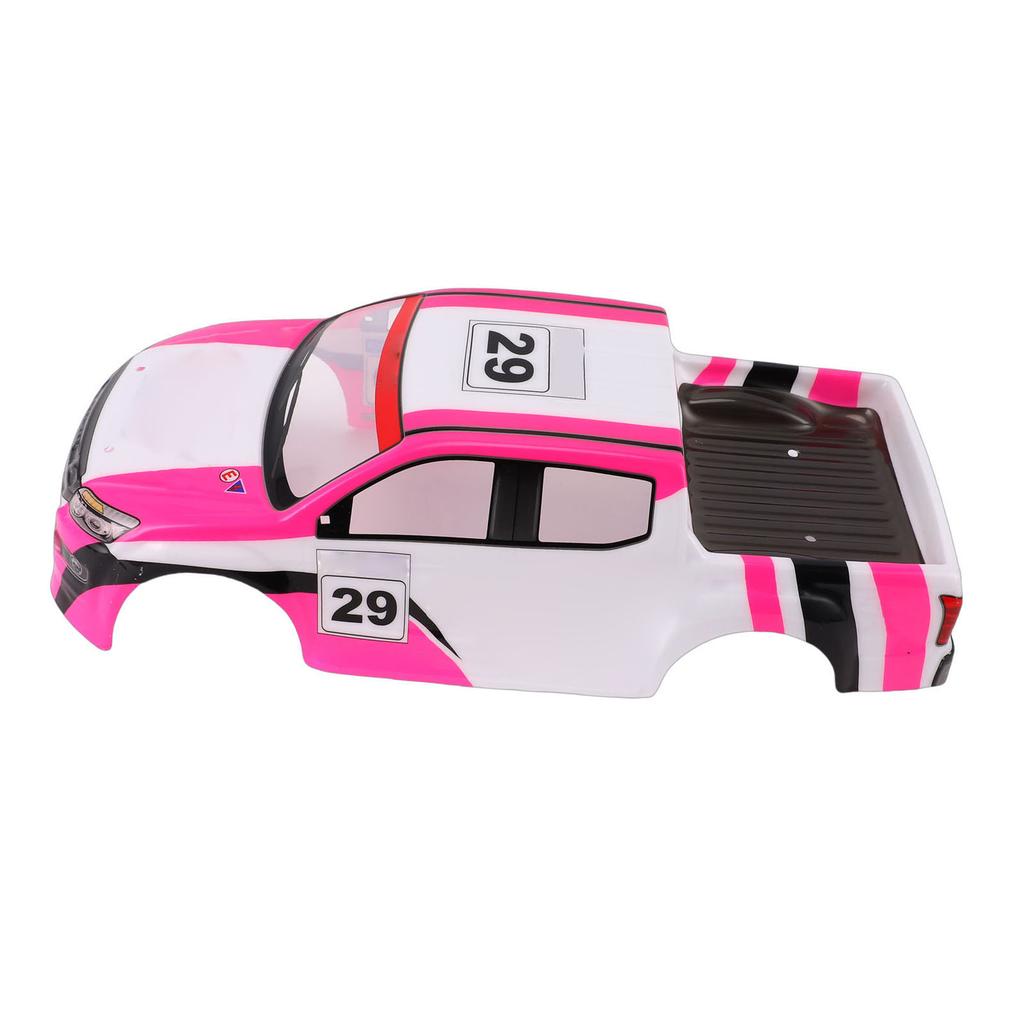 RC Car Shell Universal Cool Remote Control Truck Body Shell for 1 10 RC Car 26cm Wheelbase No.29 Roseate White