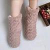 Women Winter Couple Warm Slippers Non-slip Thicken Plus Velvet Design Soft Indoor Floor Shoes for Home Bedroom Living Room Cold Days Comfort Wear