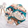 1ks Venkovní deštník s anime postavami - Automatické otevírání/zavírání, Přenosný 3dílný design, Železná konstrukce s 8 žebry - Perfektní dárek pro fanoušky, Cestování