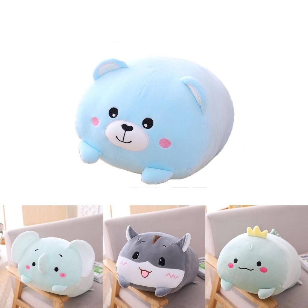 Adorable Cartoon Cat Dinosaur Bear Deer Plush Toy Doll For Cozy Sleeping Cuddles
