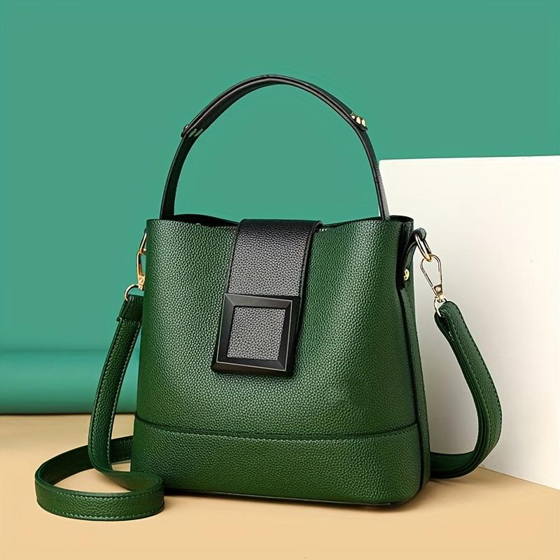 Bag New Spring Versatile Atmospheric Bucket Bag Fashion Trendy Shoulder Handbag Foreign Large Capacity Crossbody Women's Bag