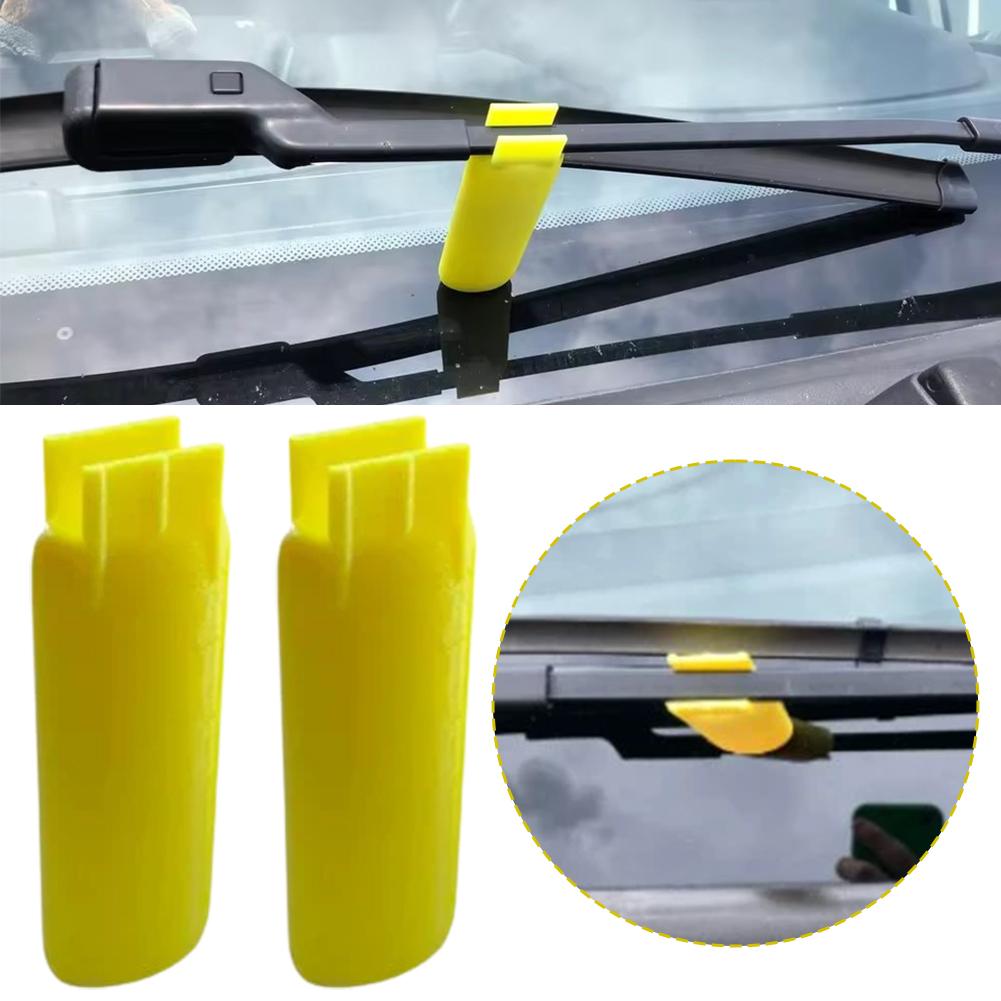 2PCS Car Wiper Blade Stand Windshield Wiper Separator Lifter Holder Antifreeze Snow Ice Protector For Abstandhalter Fiat Ducato