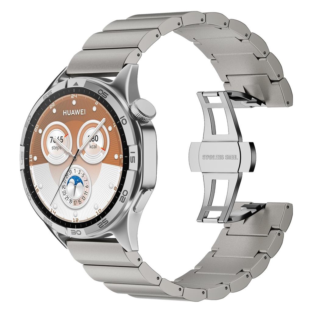 Titanium 22mm Universal Watchband for Huawei GT4 5 46mm GT5 Pro 46mm Strap Huawei Watch 4/3 Pro Man Luxury Belt Amazfit Balance