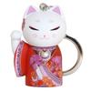 [kimmidoll] Manekineko Keychain Figure, Maneki-neko, Lucky Charm, Good Luck, Financial Fortune, Business Prosperity, Kimono, Japanese Style (EMI)